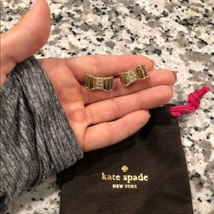 Kate spade gold earrings